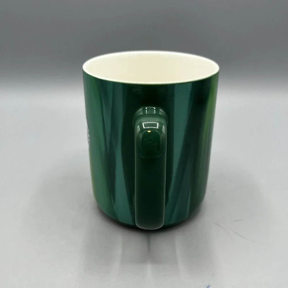 Starbucks 15oz Green Multi-Color Coffee Mug Mermaid Logo 2022